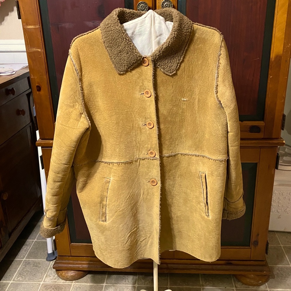 Classic suede lined women jacket .